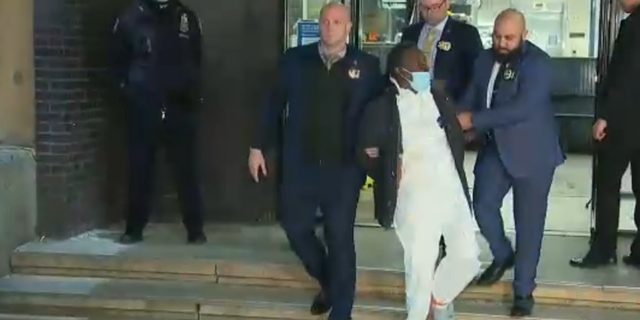 Photo of 61-year-old Simon Martial, who allegedly pushed a woman to her death on a NYC platform