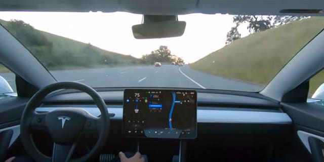 Tesla's Full Self-Driving system currently requires a human to monitor its operation.