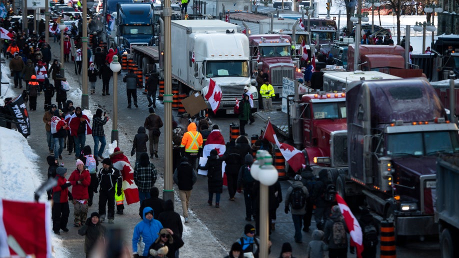 Canada truckers Ottawa COVID