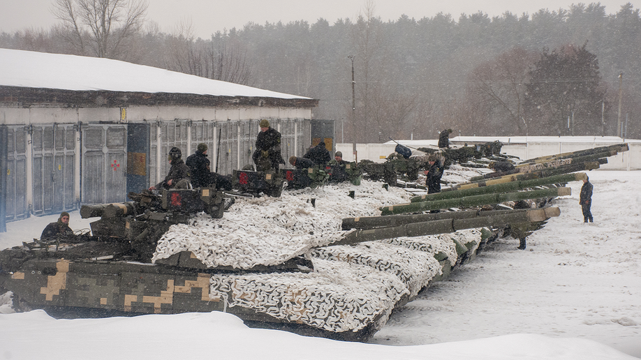 Ukraine tank inspection