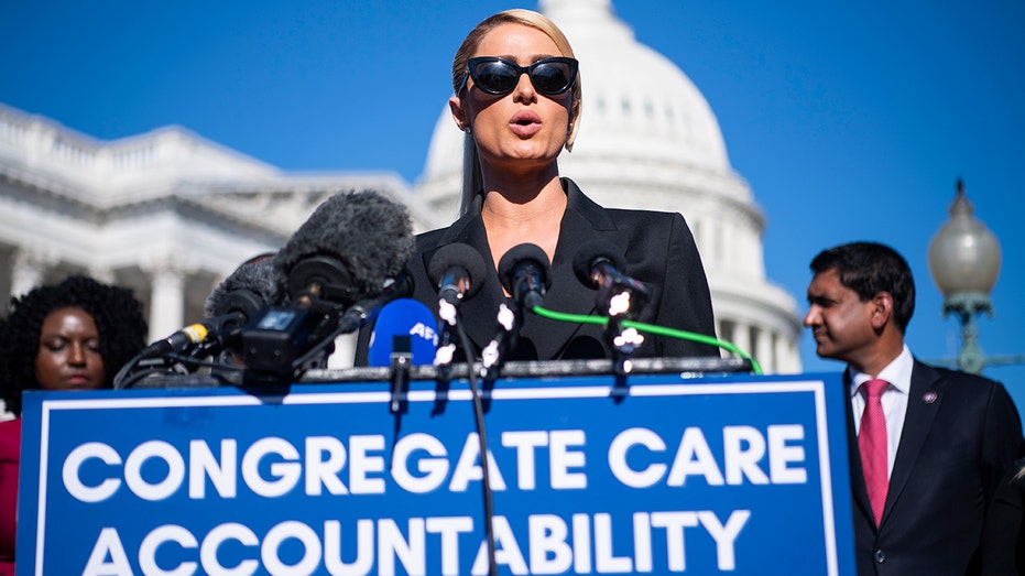 Paris Hilton teams up with California lawmaker to stop abuse in teen facilities