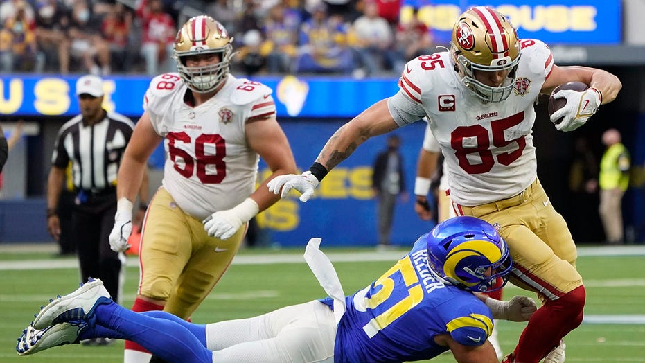 49ers clinch playoff berth by holding off Rams 27-24 in OT