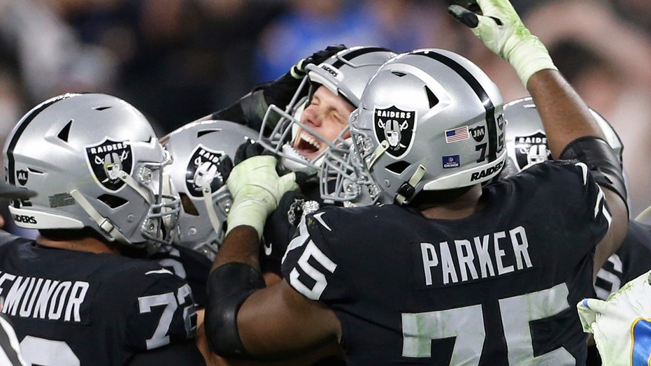 Raiders top Chargers in OT thriller to clinch playoff spot, narrowly avoid wild tie scenario