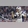 Tom Brady $12 celebrates after Danny Amendola /sports/photos-tom-brady-to-retire-from-nfl-after-legendary-22-seasons/80 of the New England Patriots catches a six yard touchdown in the fourth quarter against Jalen Collins /sports/photos-tom-brady-to-retire-from-nfl-after-legendary-22-seasons/32 of the Atlanta Falcons in the fourth quarter during Super Bowl 51 at NRG Stadium on February 5, 2017 in Houston, Texas.