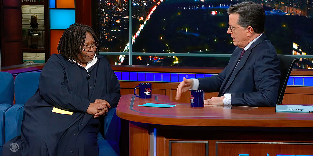 Whoopi Goldberg confronts Holocaust remarks with Stephen Colbert: Don't  want to 'fake apologize' | Fox News