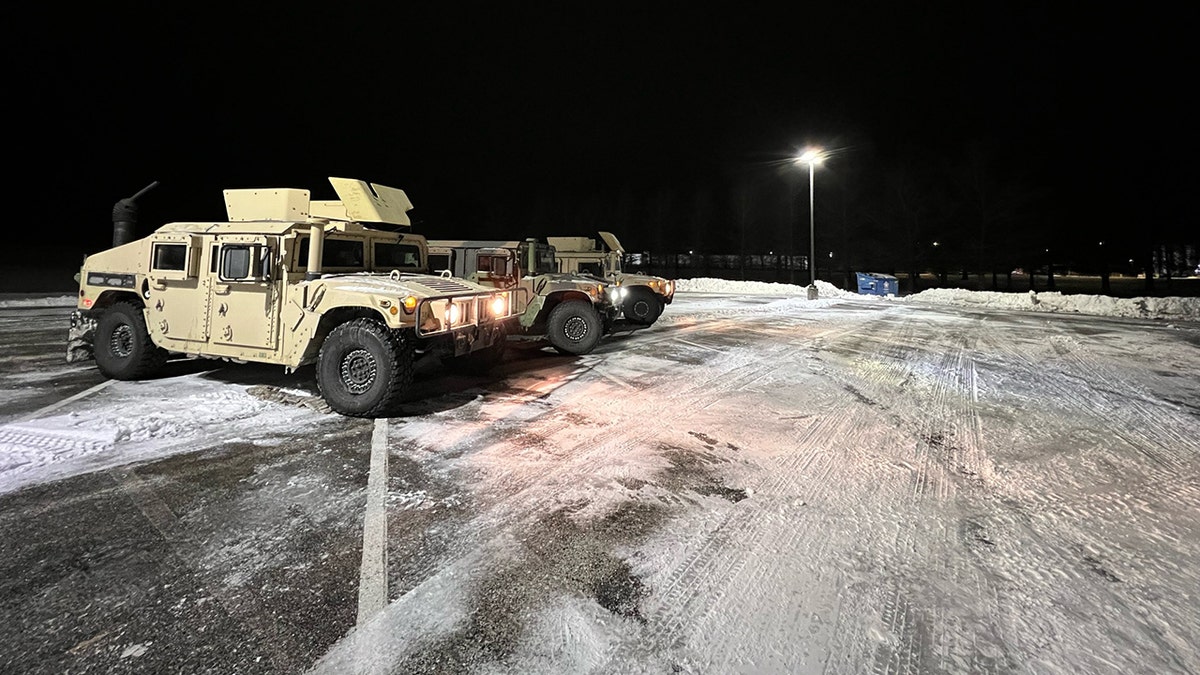 The Missouri National Guard has been activated to help stranded Missouri motorist on Feb. 3, 2022.