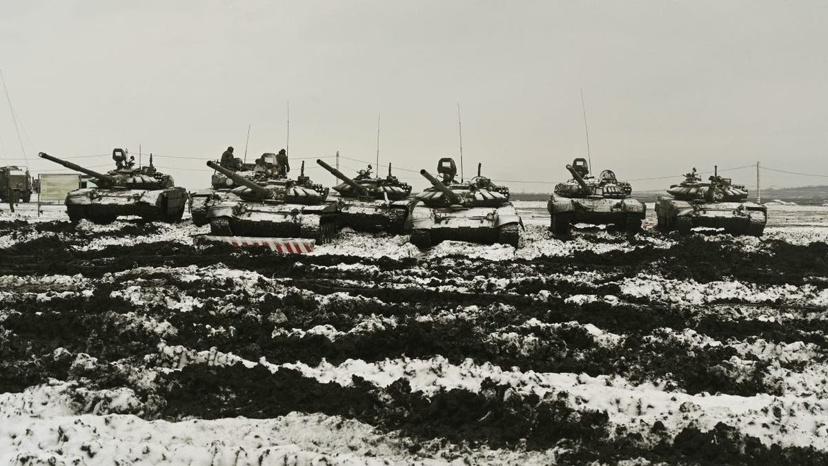 Russian tanks