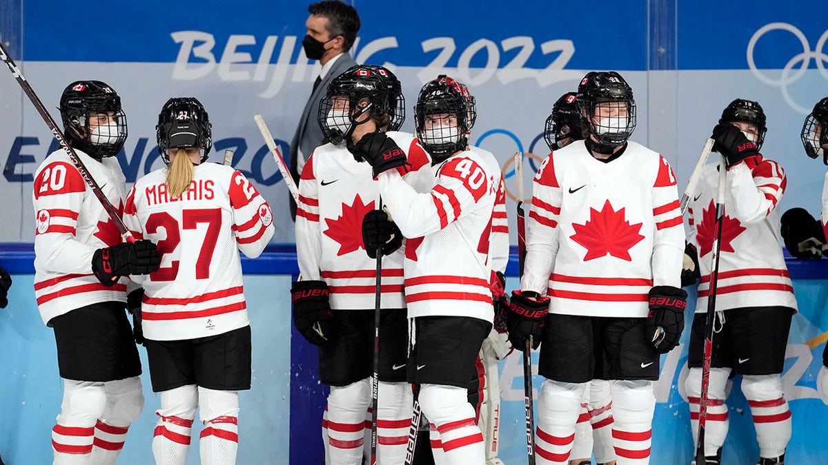 Beijing Olympics Canada ROC Hockey