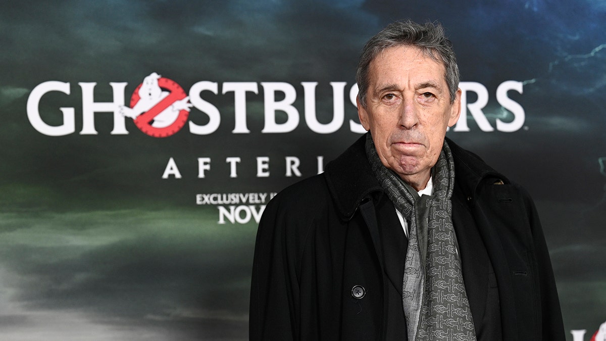 Producer Ivan Reitman attends the premiere of "Ghostbusters: Afterlife" at AMC Lincoln Square 13 on Monday, Nov. 15, 2021, in New York City.