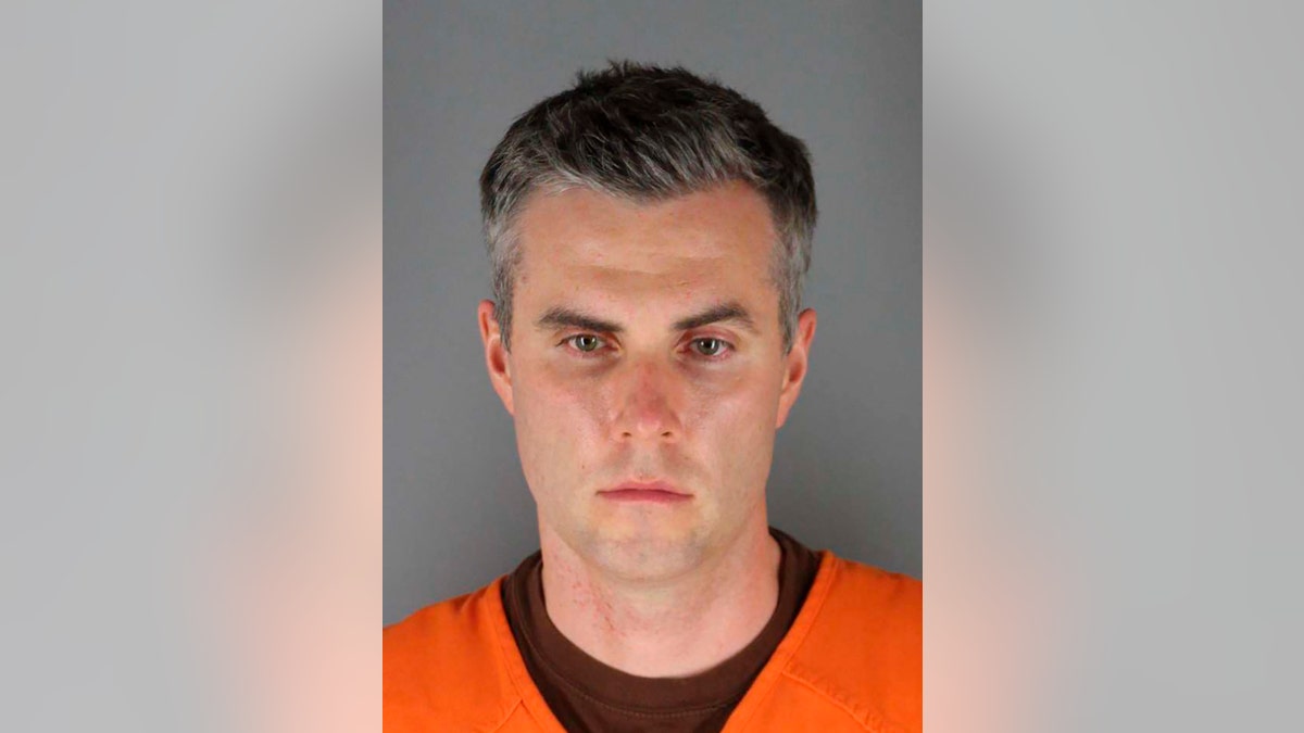 Former Minneapolis Police officer Thomas Lane is seen in booking photo