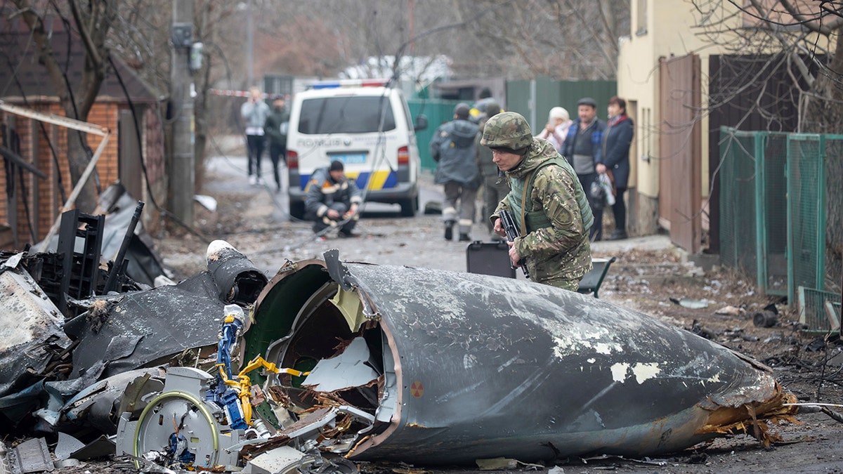 Downed aircraft in Ukraine