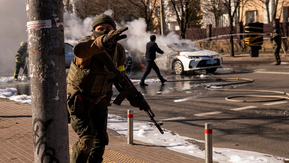 Russia invasion Ukraine soldier