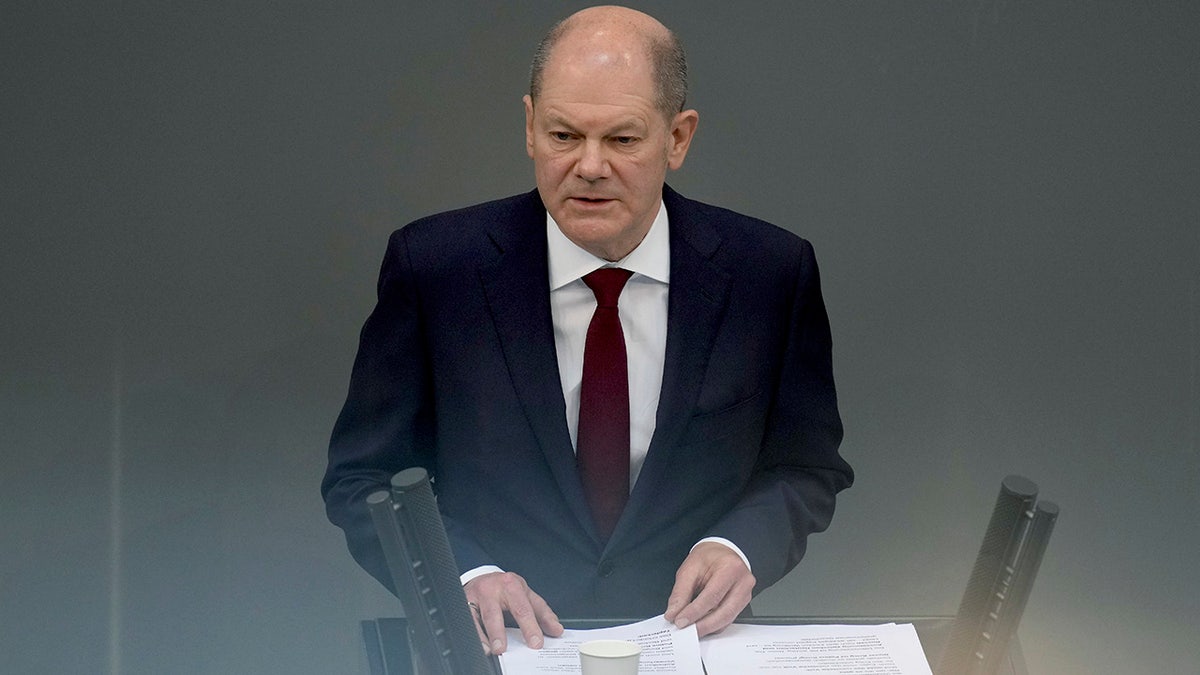 German Chancellor Olaf Scholz