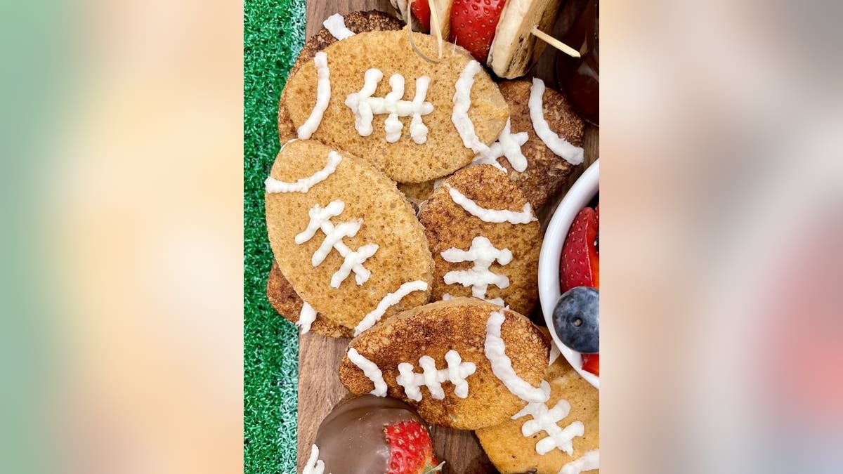 football pancakes