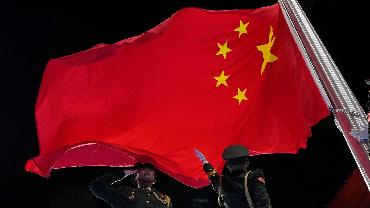 Chinese flag Beijing Olympics 2022