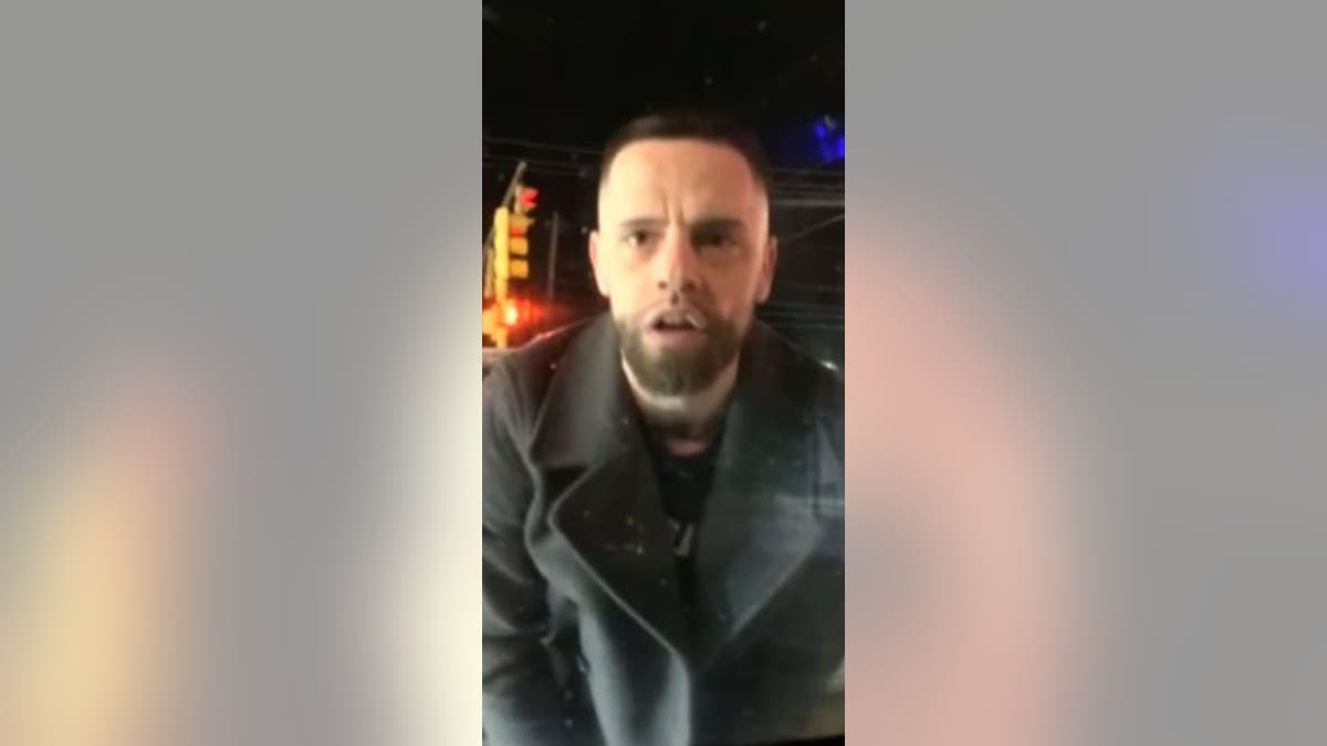 Massachusetts police are on the hunt for a man who they say appeared in video smashing a car window during a road rage incident in Dartmouth, which they shared to Facebook in a bid to get the public’s help catching the suspect.