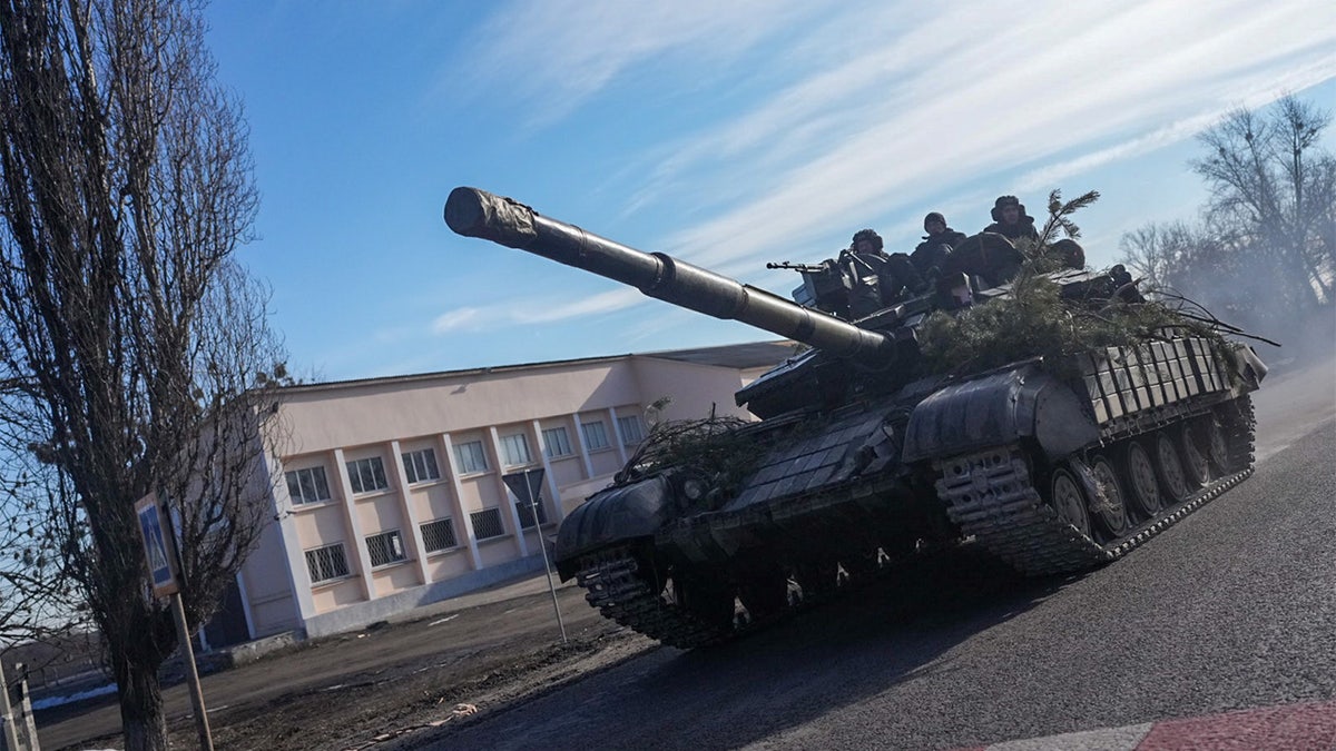 Ukraine tank military