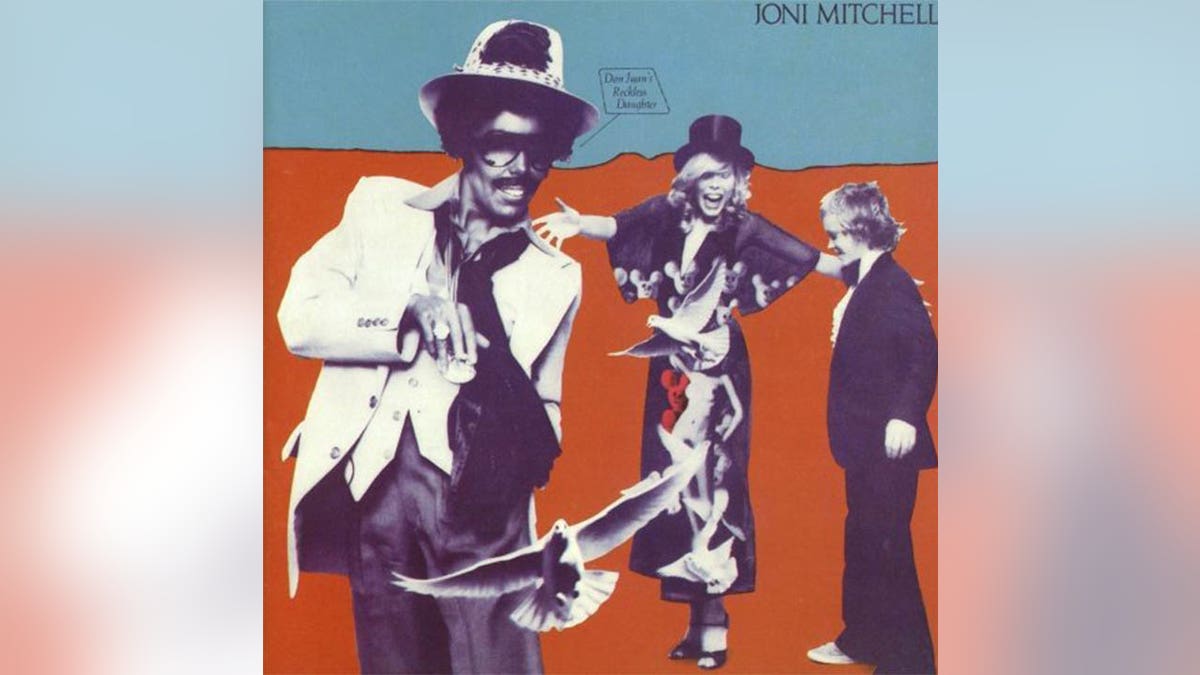 The cover of Joni Mitchell's album 