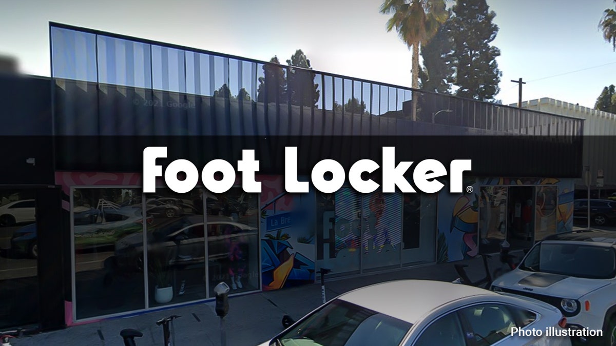 The stabbing happened at a Foot Locker store on Melrose Avenue, near where Shawn Laval Smith allegedly fatally stabbed UCLA grad student Brianna Kupfer to death in her furniture store job at Croft House last month.