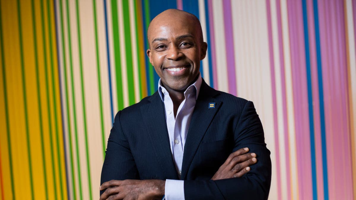 Alphonso David, president of the Human Rights Campaign, is photographed on Tuesday, Nov. 12, 2019.