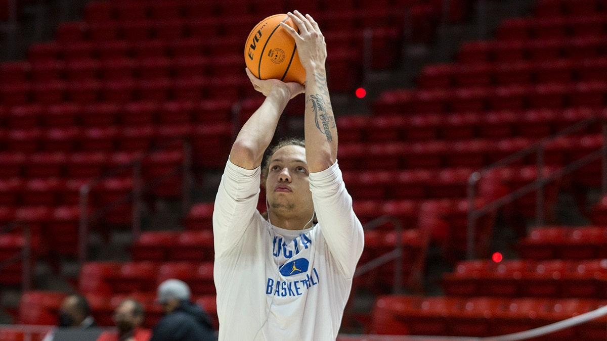 Mac Etienne of the UCLA Bruins is seen at the Jon M. Huntsman Center on Jan. 20, 2022, in Salt Lake City.