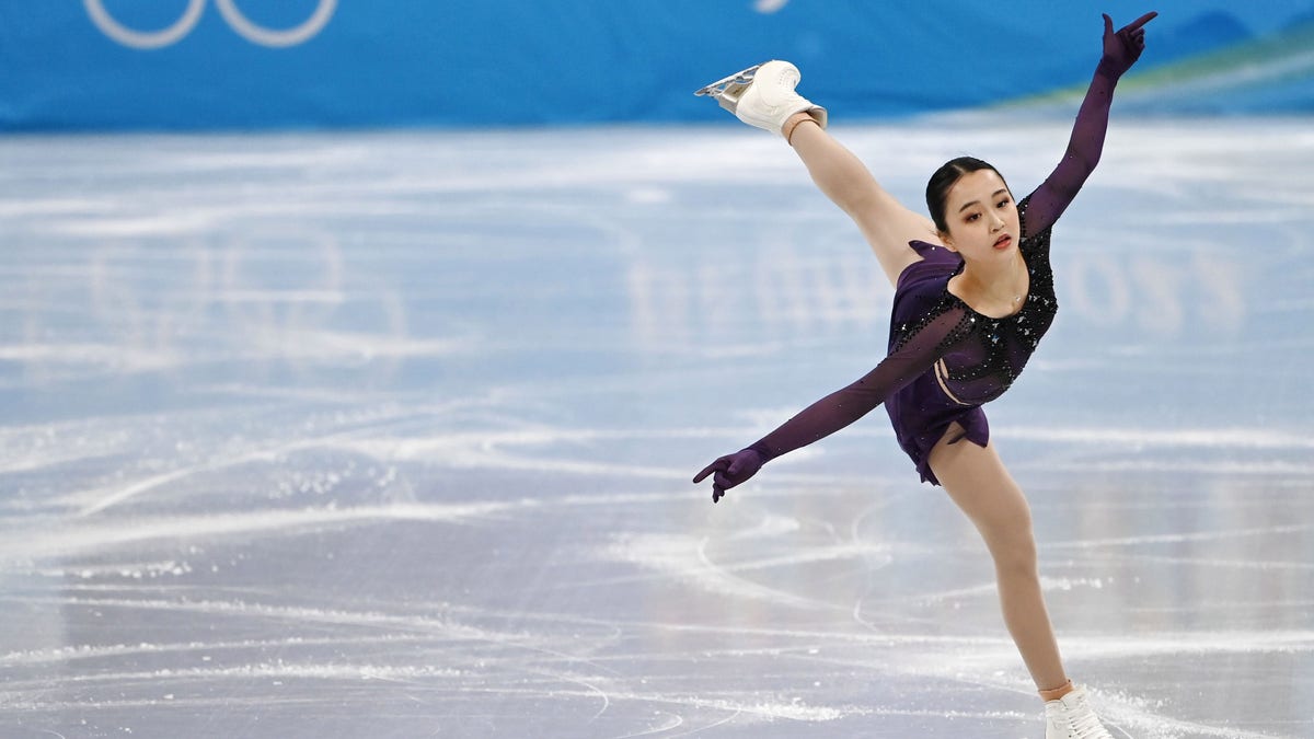 Zhu Yi Figure Skating Beijing