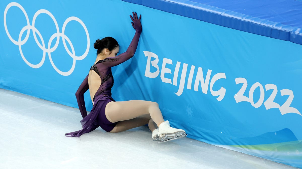Zhu Yi Figure Skating Beijing