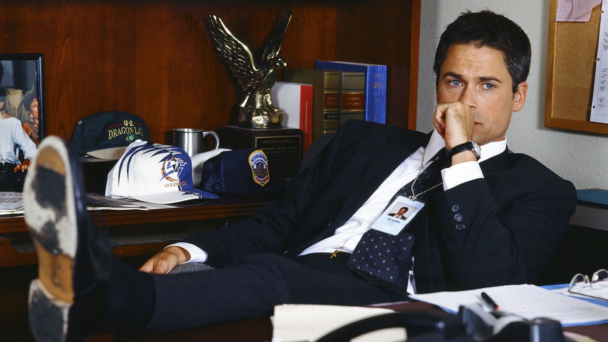 Rob Lowe as Sam Seaborn on West Wing