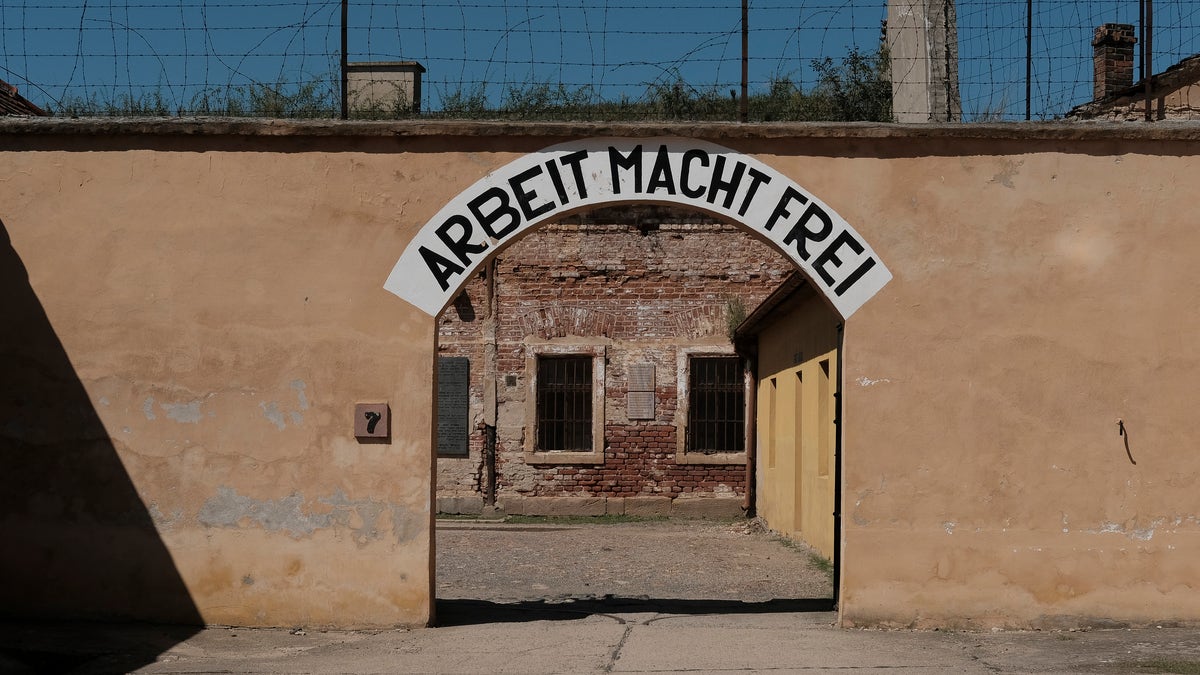 Terezin concentration camp in Czecheslovakia