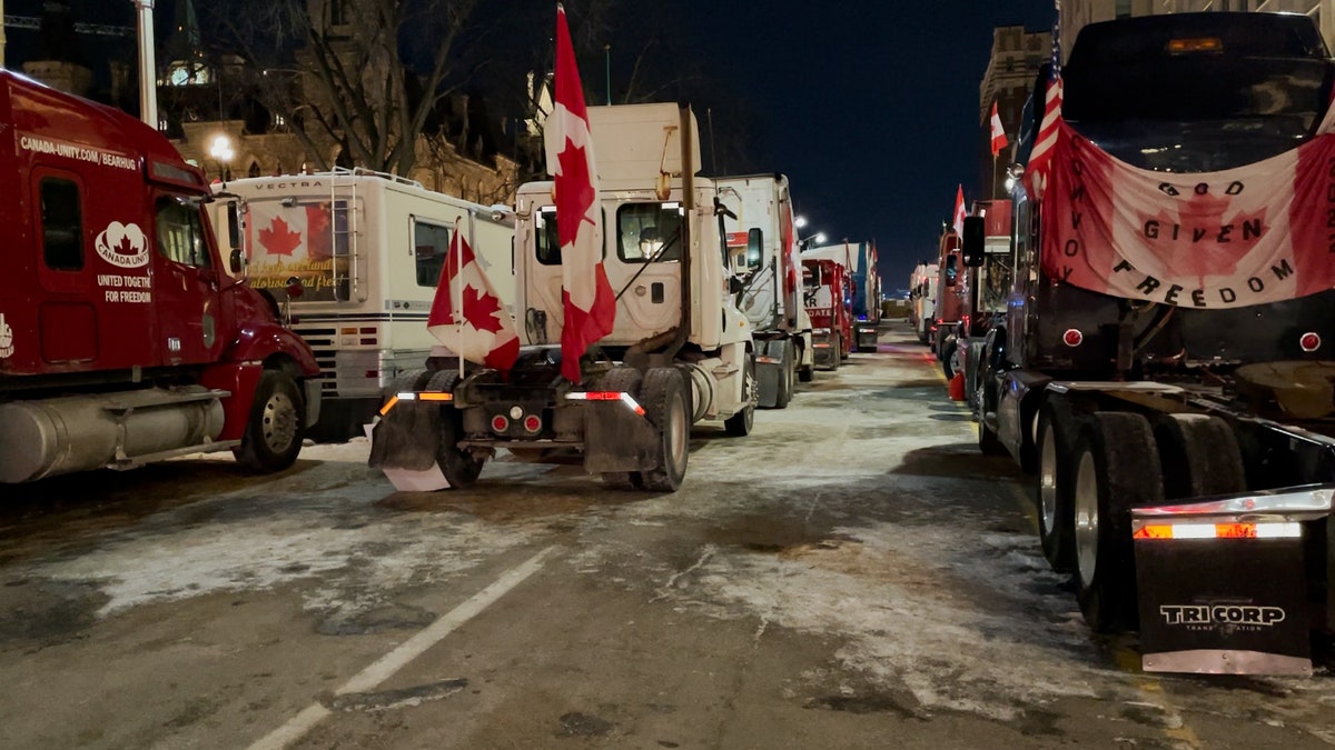 For over two weeks, trucks have lined the streets outside the Parliament of Canada in Ottawa