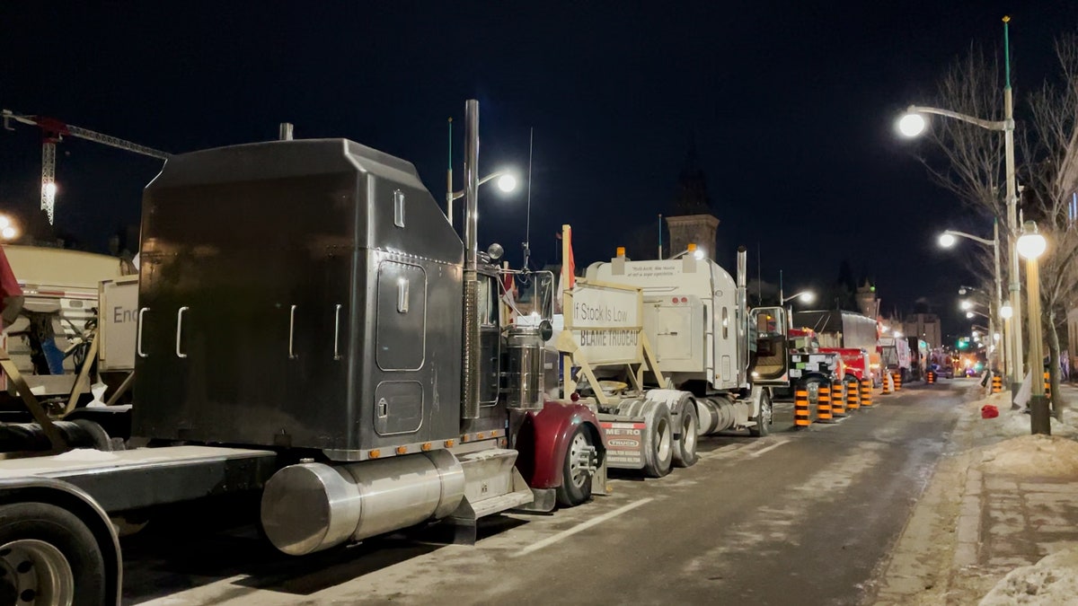 The Freedom Convoy in Ottawa, Canada