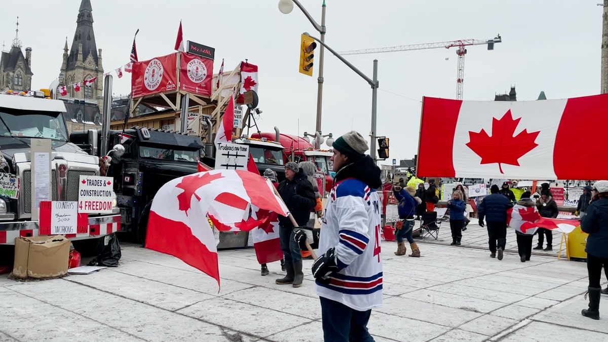 Freedom convoy in Ottawa