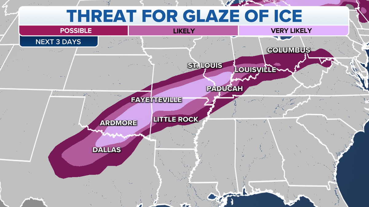 Ice glaze threat