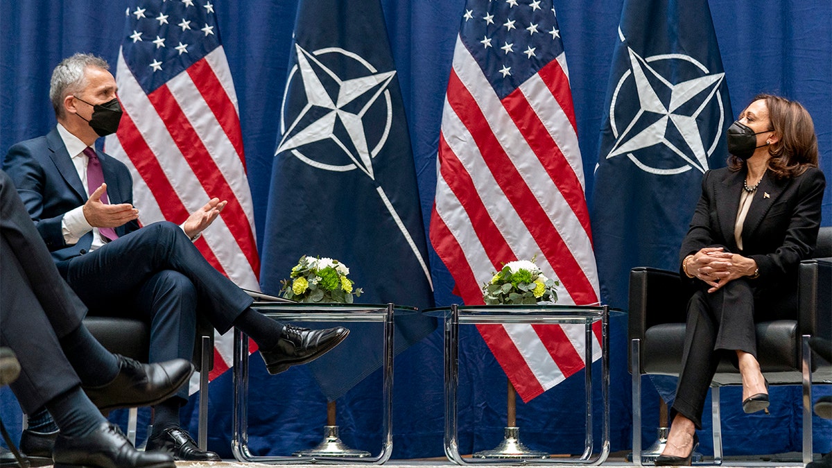 Vice President Kamala Harris meets with NATO Secretary General Jens Stoltenberg