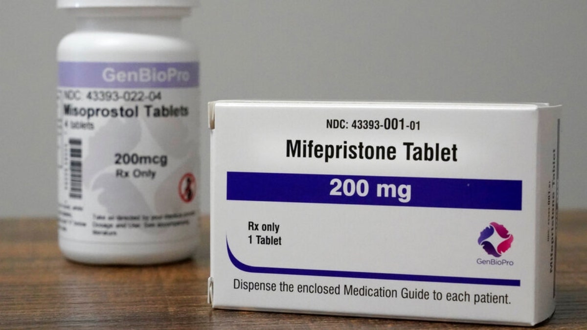 Abortion pill mifepristone and misoprostol