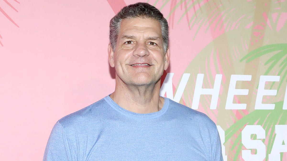 Mike Golic at Wheels Up members-only Super Saturday Tailgate event on Feb. 1, 2020 in Wynwood, Miami.