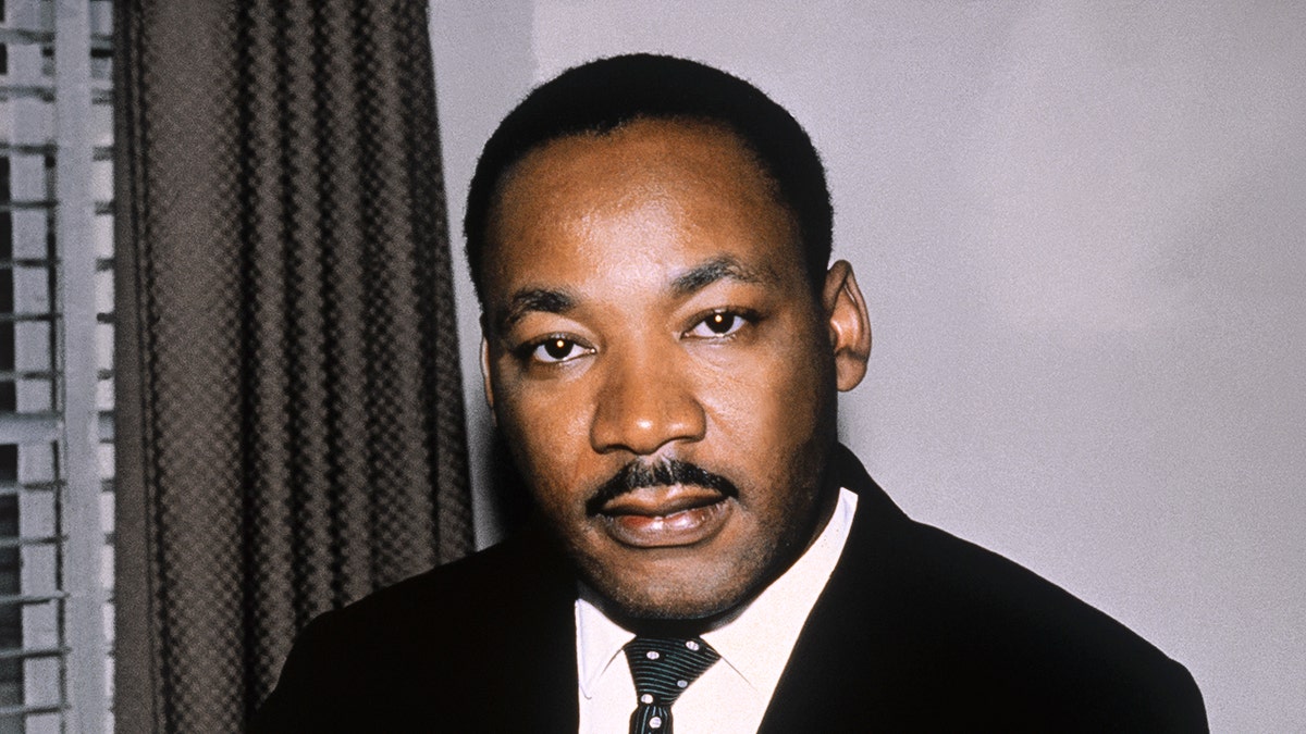 Close up of MLK Jr.