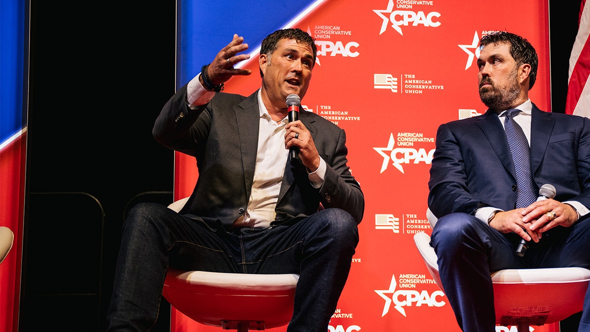Retired U.S. Navy SEAL Morgan Luttrell speaks during the Conservative Political Action Conference CPAC held at the Hilton Anatole on July 10, 2021, in Dallas, Texas.