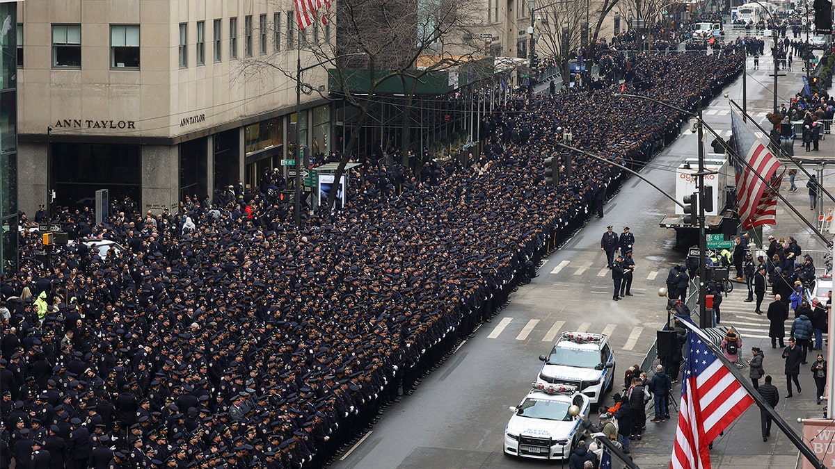 Wilbert Mora's funeral