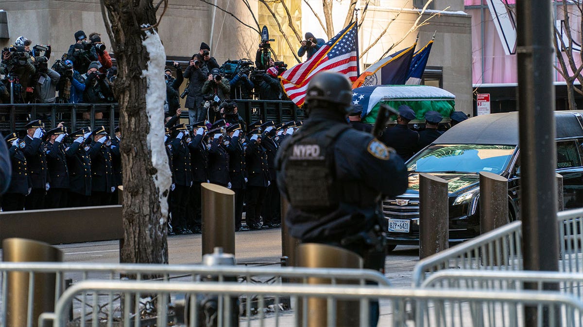 NYPD wake for Wilbert Mora