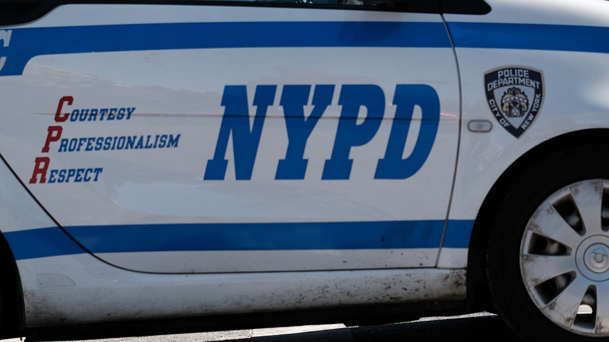 An NYPD vehicle 