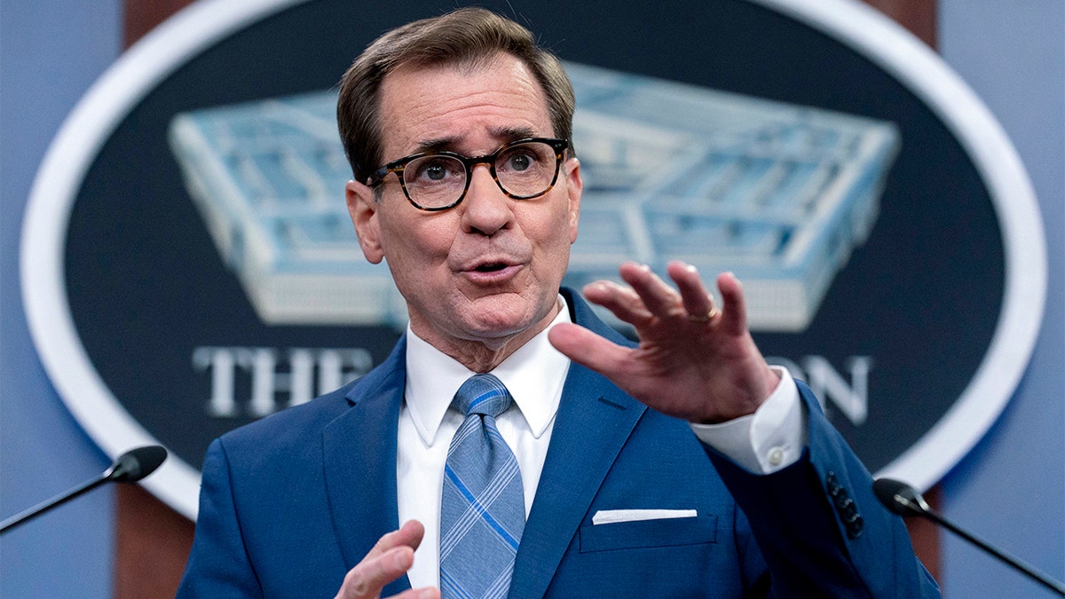 Pentagon spokesman John Kirby