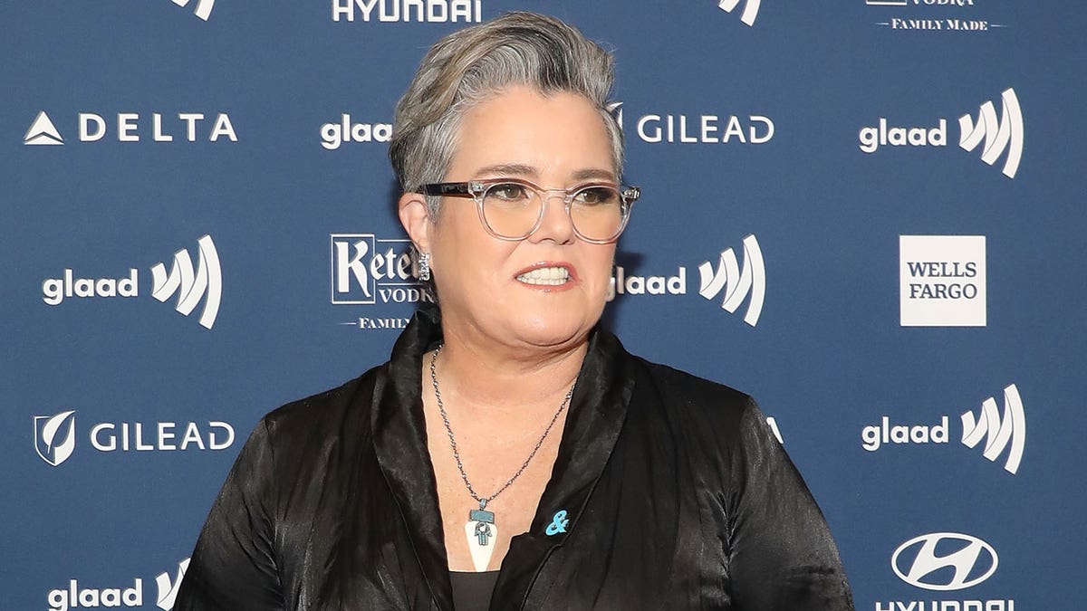 Rosie O'Donnell on the red carpet