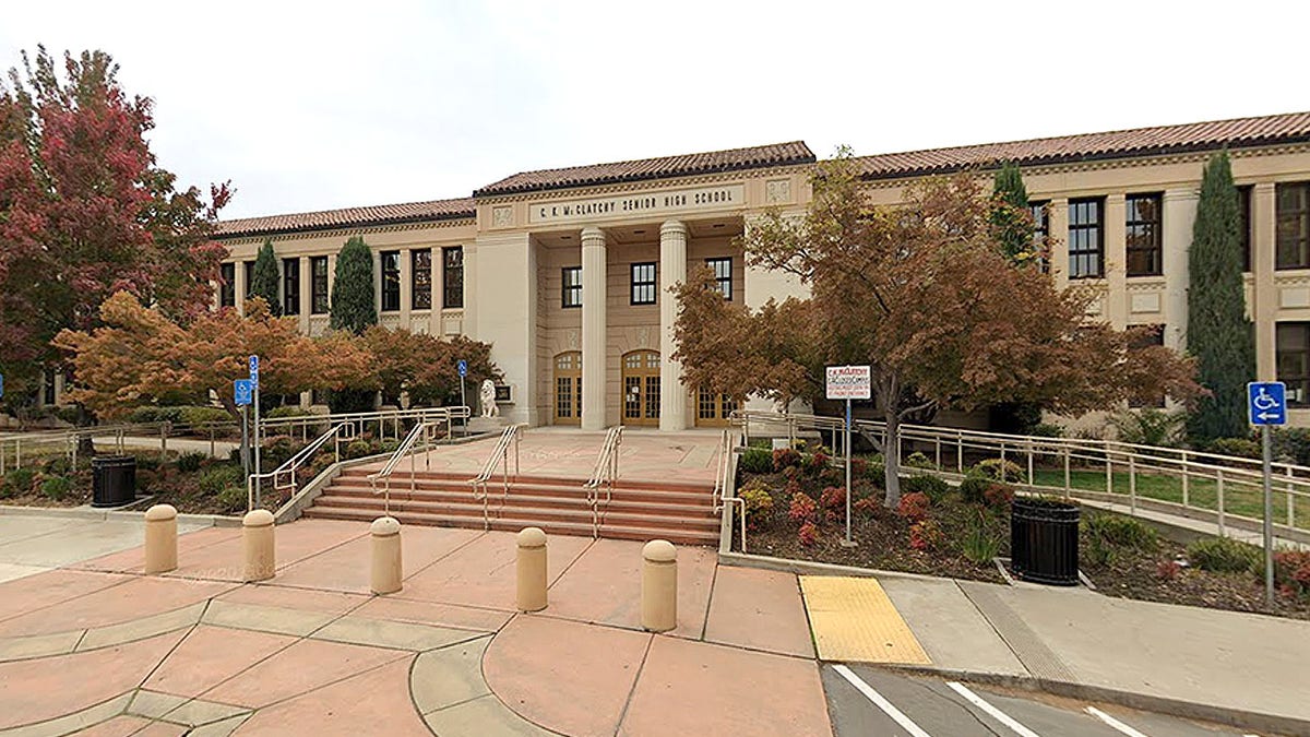 C.K. McClatchy High School in Sacramento (Google Maps)
