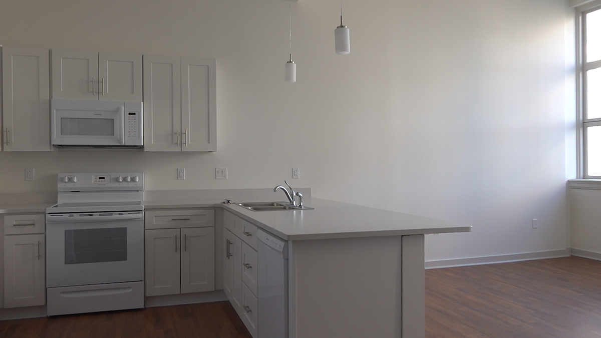 The TEP Center has transformed the old classrooms into affordable housing units for seniors.
