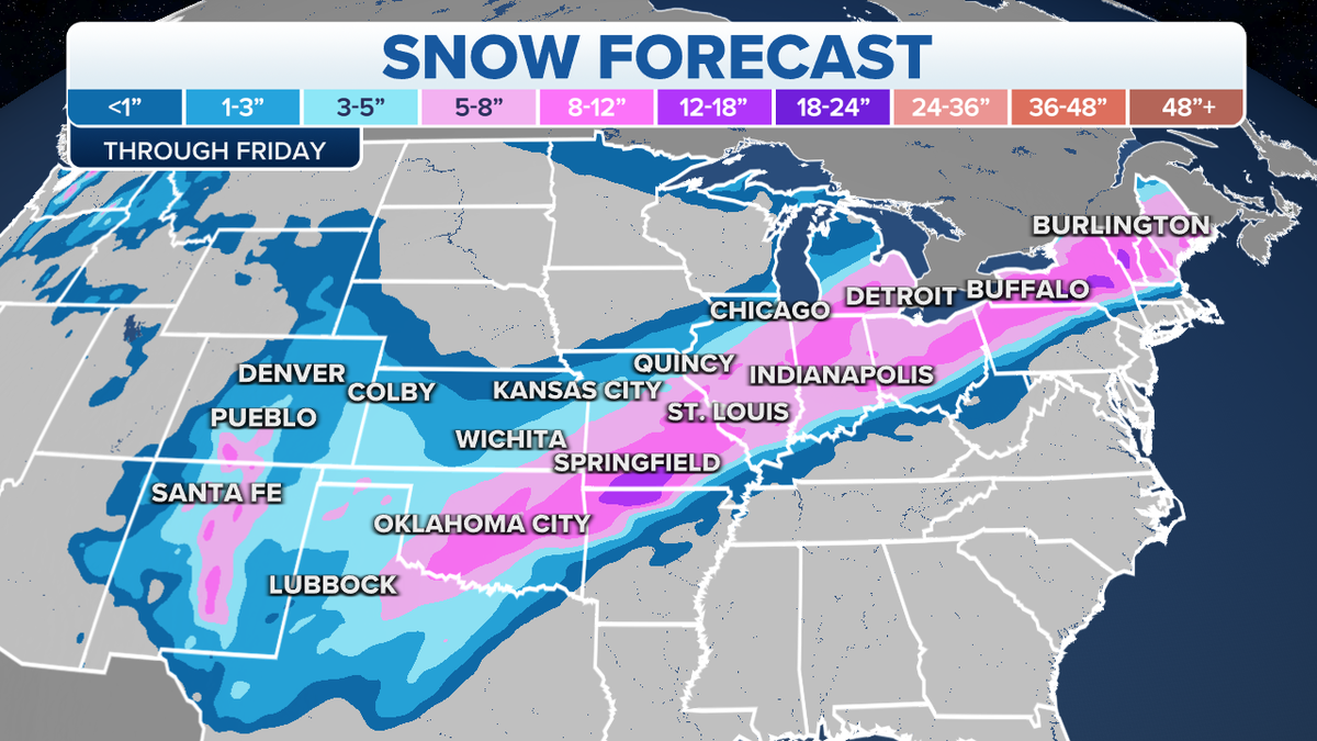 Dangerous Winter Storm Underway Across US | Fox News