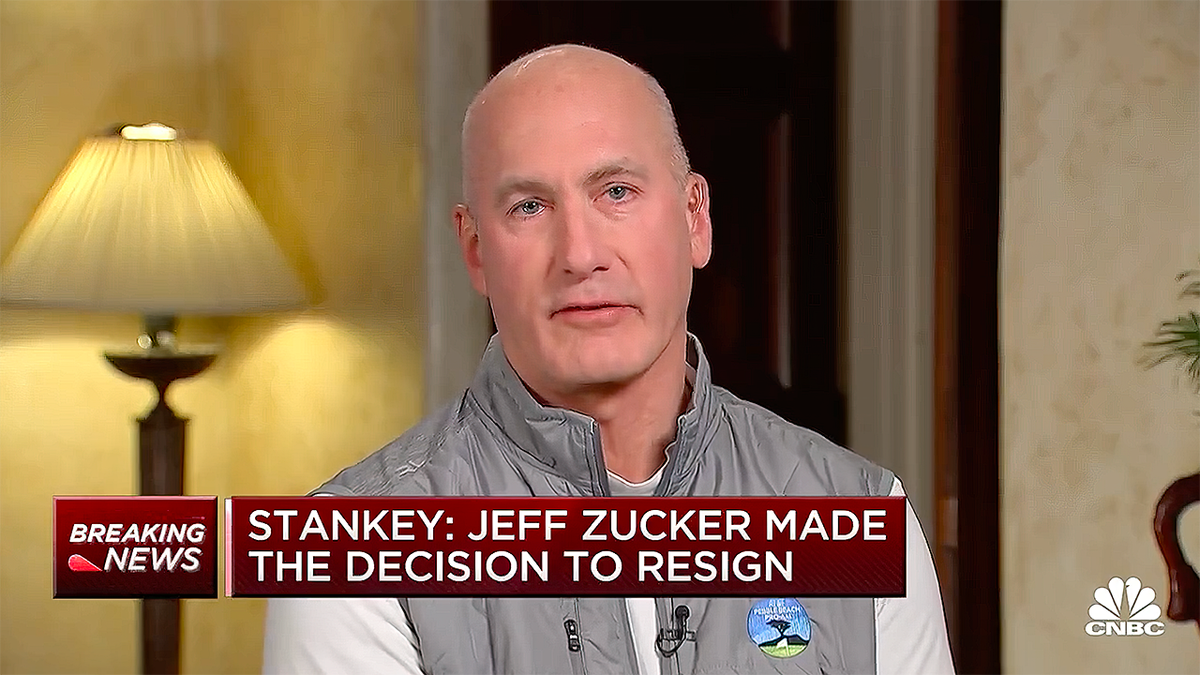 John Stankey was called out Friday on live TV for claiming ousted CNN boss Jeff Zucker made the decision to resign when multiple outlets have reported the exact opposite actually took place. 