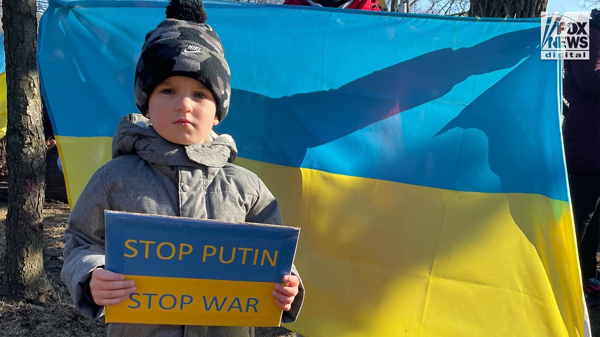 New Jersey protests against Russia