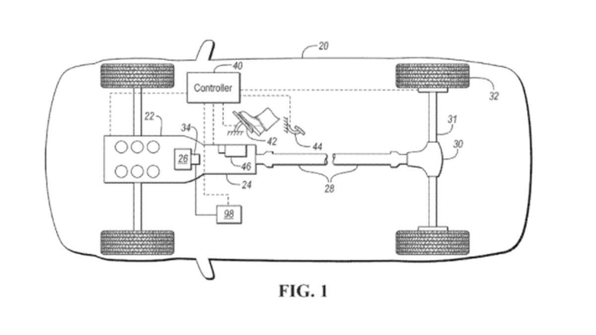 The design uses a clutch-by-wire system that can also be controlled by a computer.