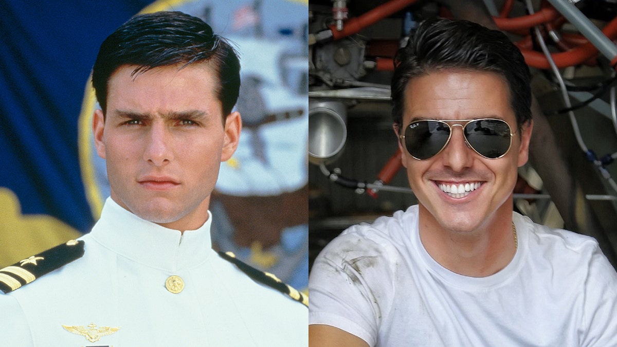 Tom Cruise and Jerome LeBlanc